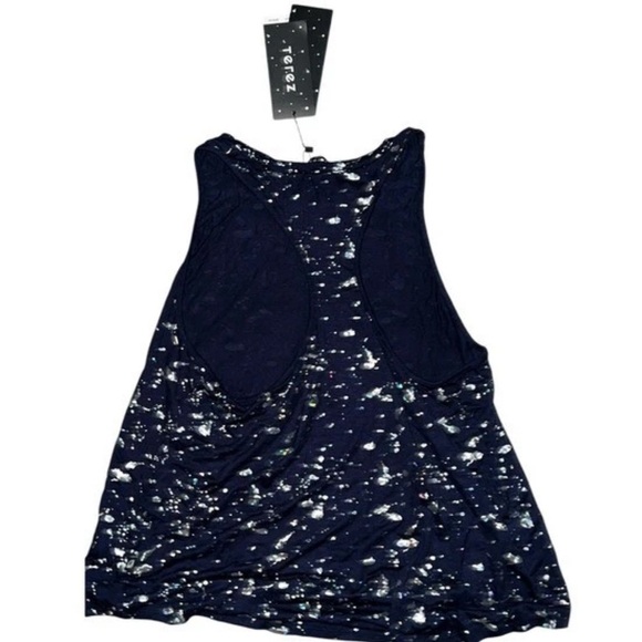 Terez shirt size large Active/ Athleisure Scoop Neck Sleeveless Black - Picture 2 of 7